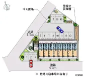 ★手数料０円★名古屋市中村区城屋敷町１丁目　月極駐車場（LP）